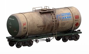 vagon-tank lowpoly 4k textures