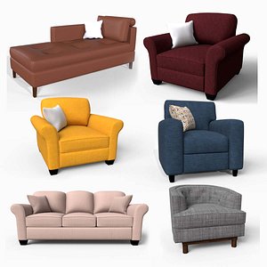 3D Fabric Sofa Collection