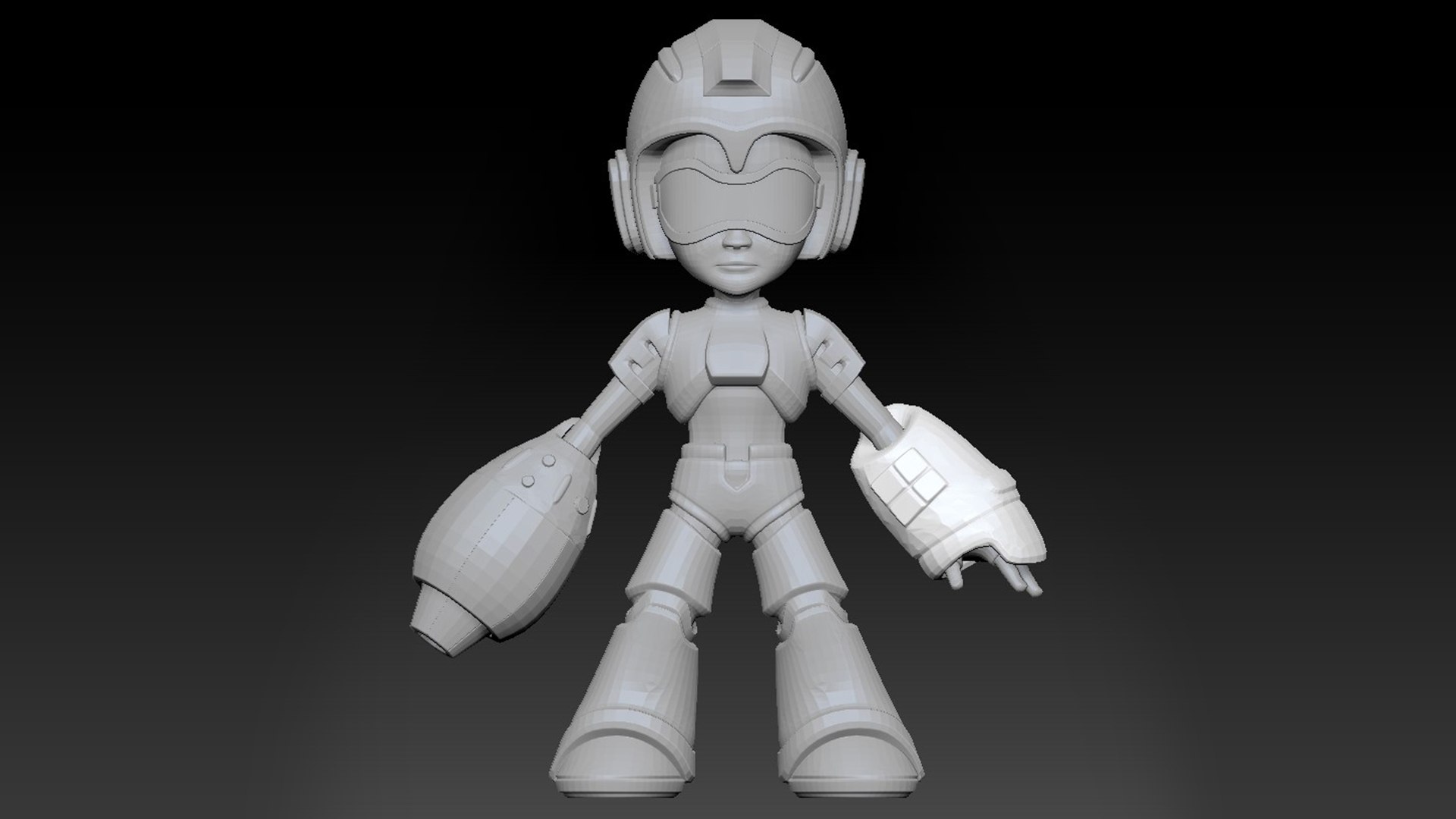 3D Model Cyber Boy Rigged Character For Game And Animation - TurboSquid ...