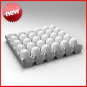 egg tray 3d max