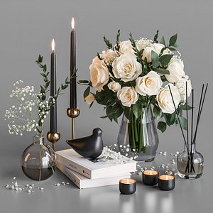 3D Decorative set 30 model