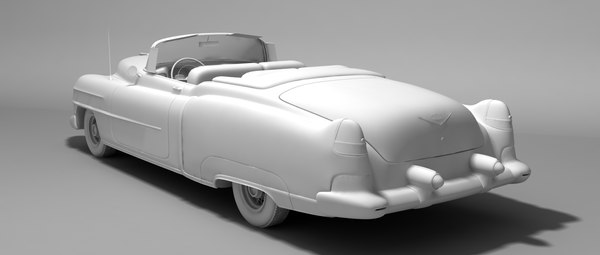 cadillac eldorado 1953 3d 3ds