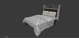 Bed 3D Model