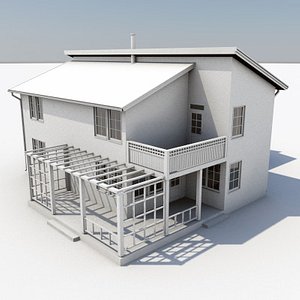 3d max story house