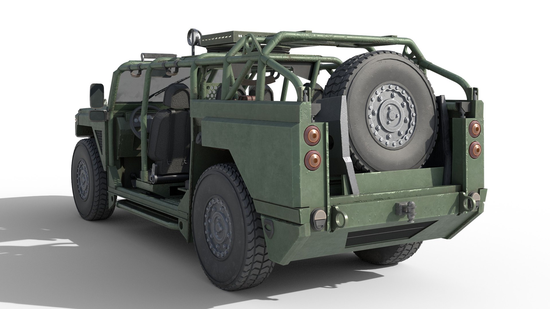 Defenture Mammoth Military Combat 3D Model - TurboSquid 2241227