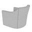 Bella furniture homme sophie swivel barrel chair