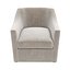 Bella furniture homme sophie swivel barrel chair