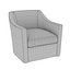 Bella furniture homme sophie swivel barrel chair