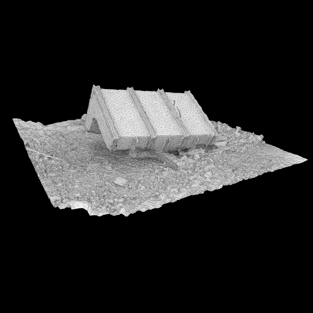 Gravel Concrete Metal 01 - 3D Photogrammetry Model Scan Of Rusted Metal ...