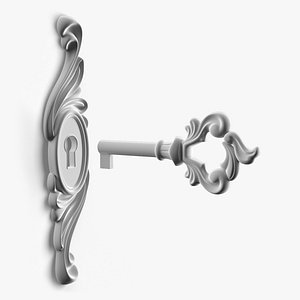 key plate 3d max