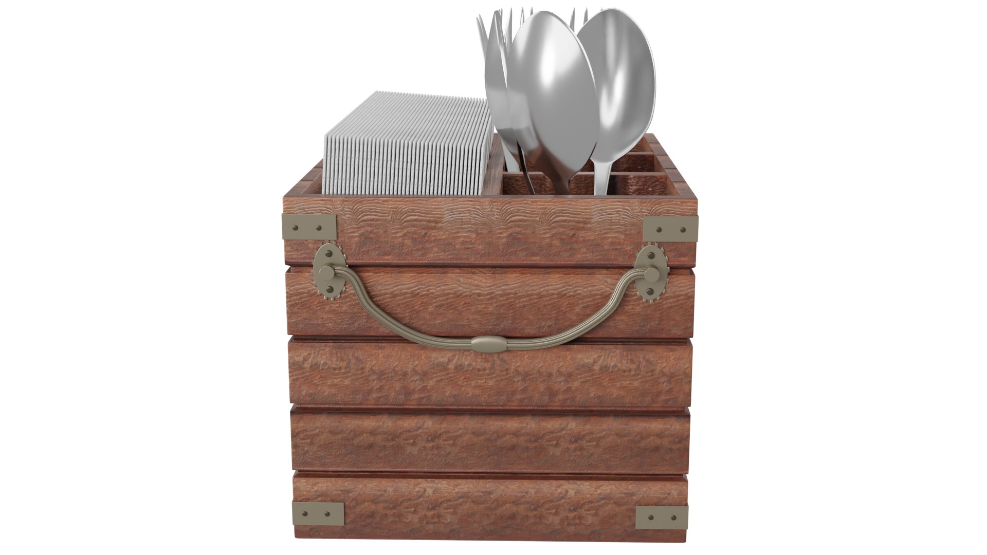 3D Utensil Box - TurboSquid 2233266