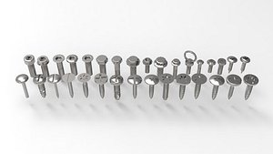 screw 3D model