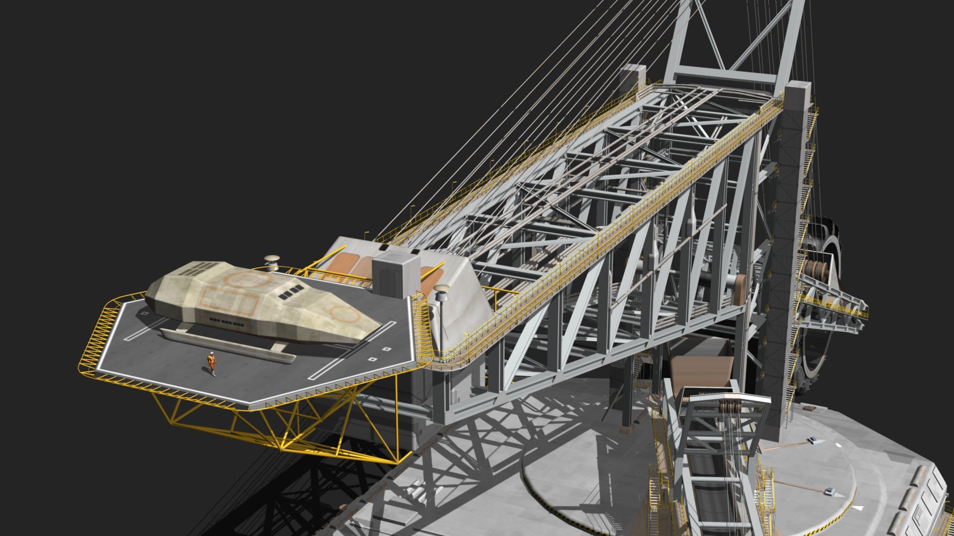 Exoplanet mining machinery 3D model https://p.turbosquid.com/ts-thumb/E9/gQ1WKV/9Z/minpr5/jpg/1661774999/1920x1080/fit_q87/9f5efca70ff4b3925c155ad0a064ecfec007c201/minpr5.jpg