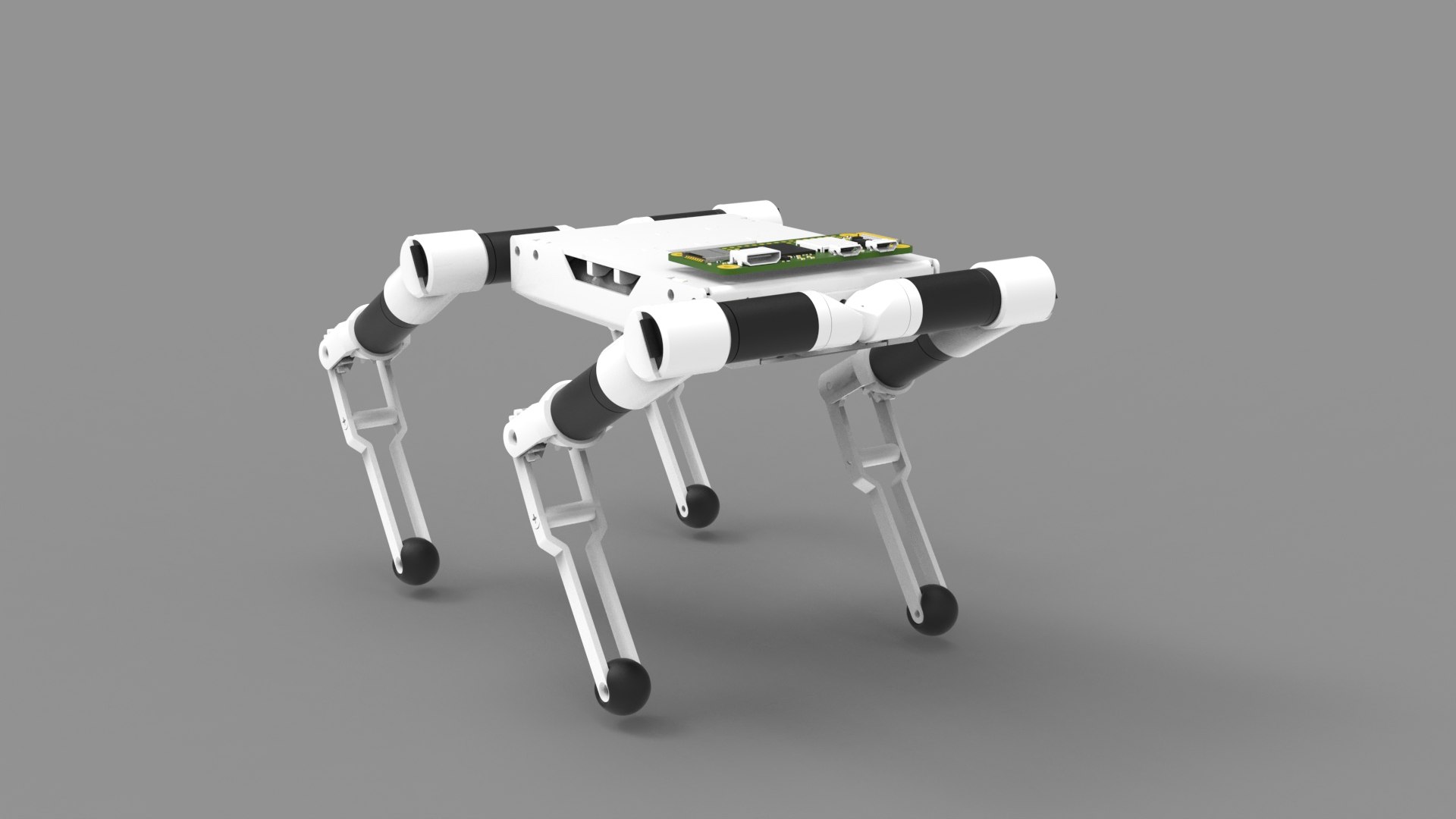 3D Quadruped Robot - TurboSquid 2231545