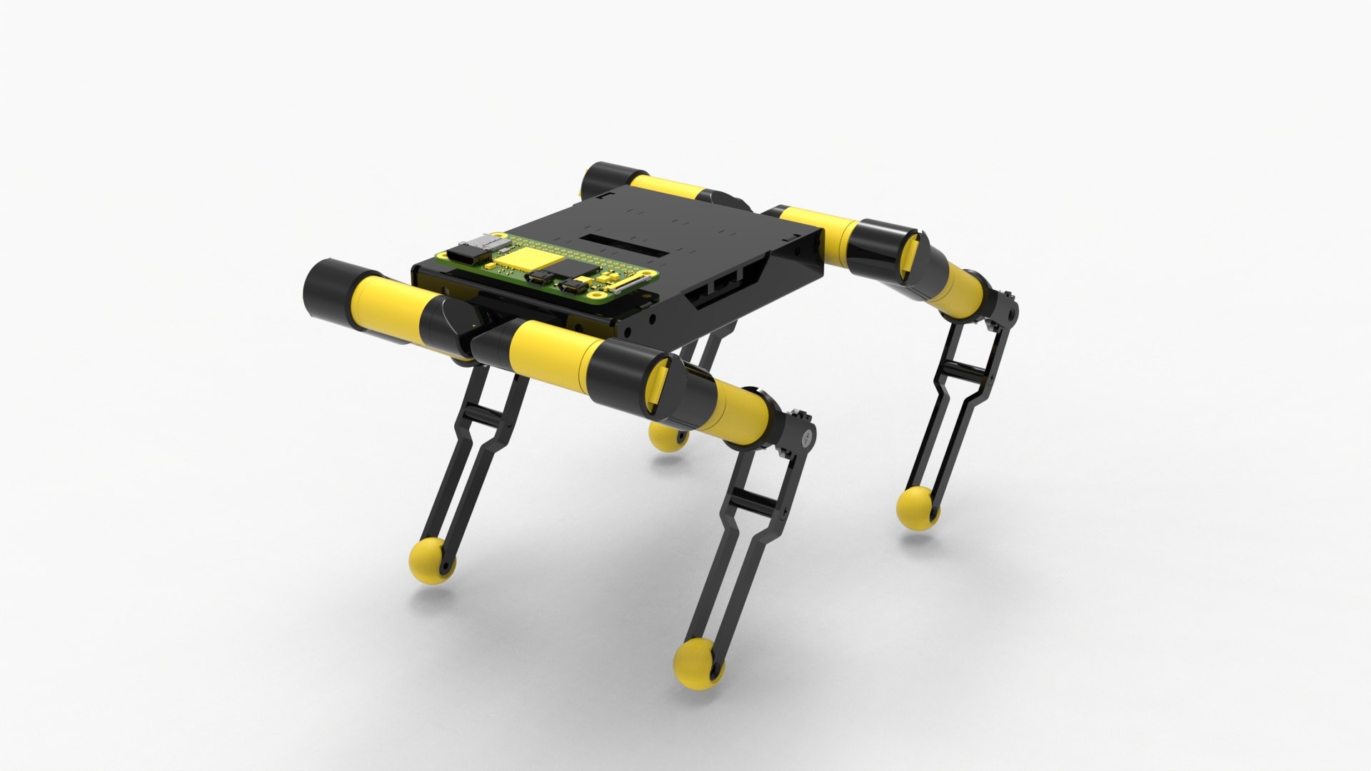 3D Quadruped Robot - TurboSquid 2231545