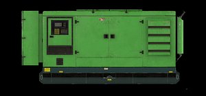 3D 100kva generator model