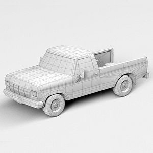 3D Pickup Truck