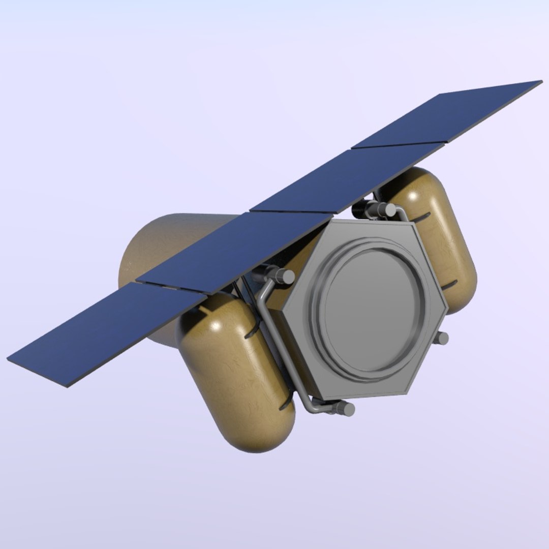 Arkyd Space Telescope 3d Model