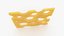 3D Stylized Cheese Slice model