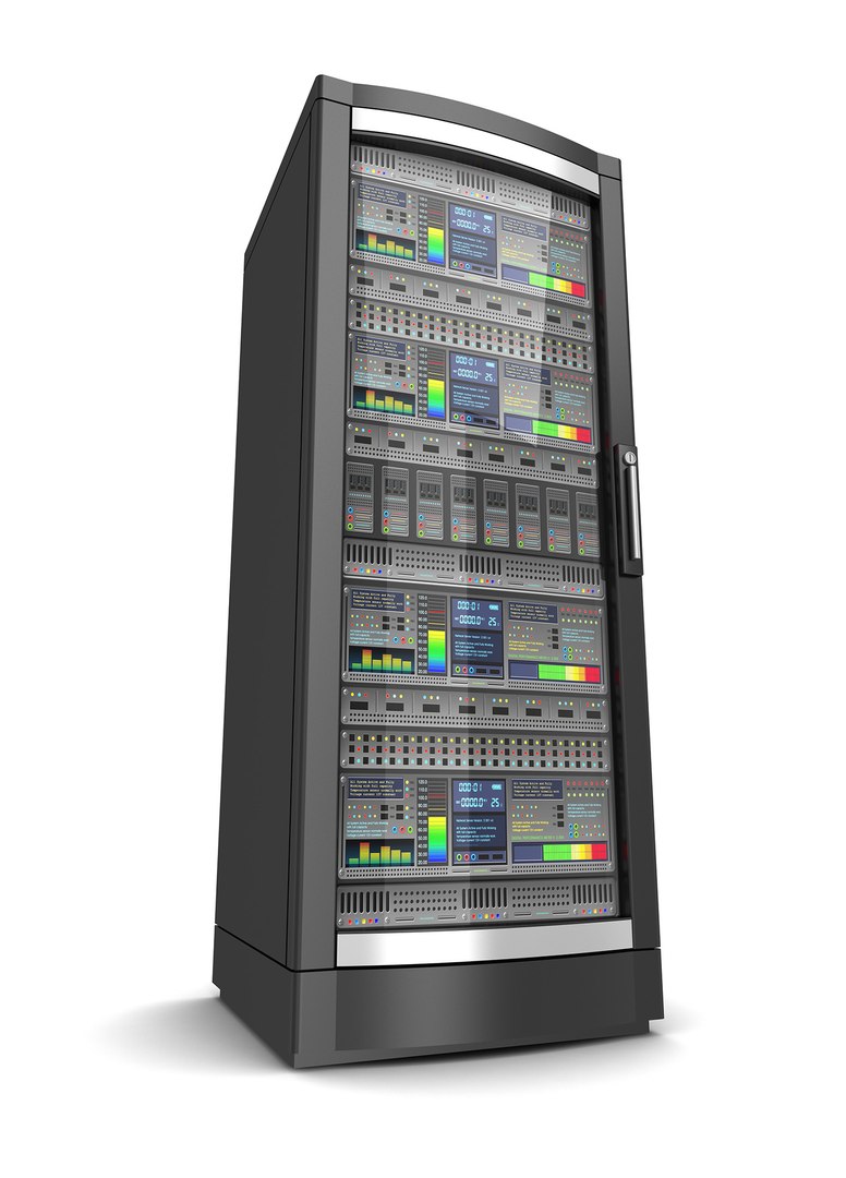 Network server 3D model - TurboSquid 1302410