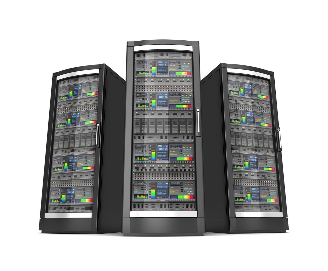 Network server 3D model - TurboSquid 1302410