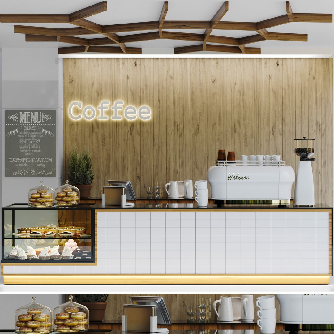 3D Coffee point 105 - TurboSquid 1785391