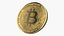 Złota moneta Bitcoin