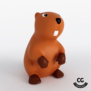 bath toy BEAVER