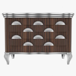 3d model jumbo chest drawers