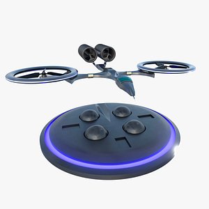 Mosquito Drone - Model D1 3D model