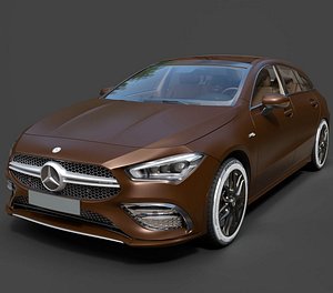 3D model Mercedes AMG CLA 35 Performance Shooting Brake - Hyper-Detailed 3D Vehicle Asset