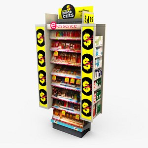 Retail - End Cap - Cosmetics 02