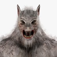 White Werewolf Creature