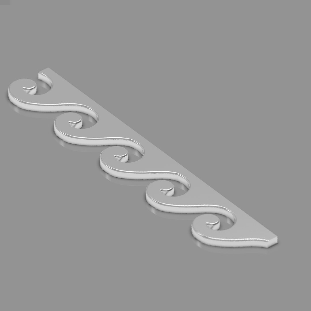 Running Dog Pattern With Greek Wave - Ultimate Modular 3D Printed ...