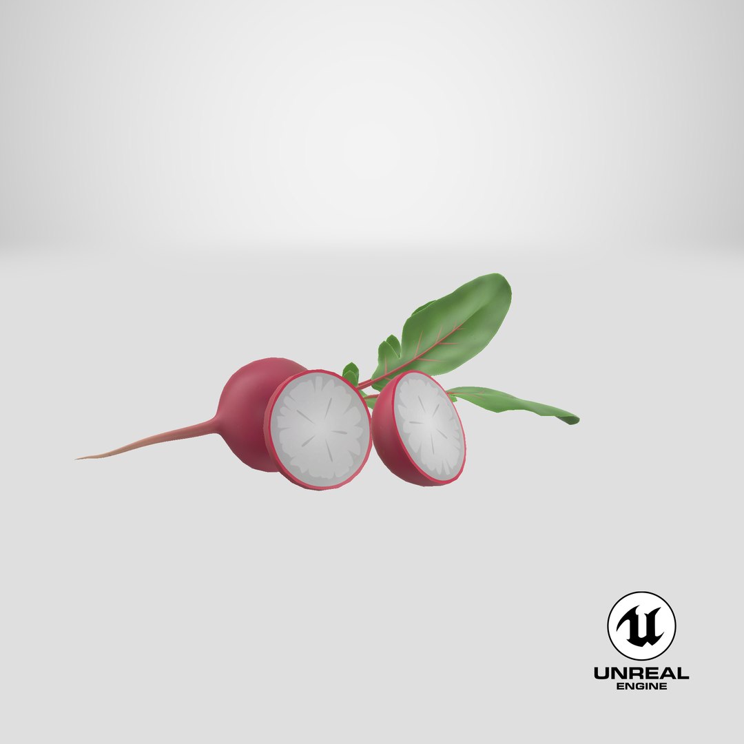 3D Cartoon Red Radish https://p.turbosquid.com/ts-thumb/EA/rn8zOp/N7/stemcell_unreal_render/png/1686565348/1920x1080/fit_q87/0c0ef756b08ac876ccdd0dddd7484006ed5302df/stemcell_unreal_render.jpg