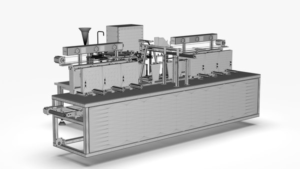 3D model Automatic Bag Packaging Machine - TurboSquid 2048517