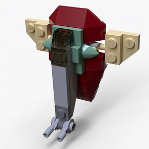 3D Lego Slave I model