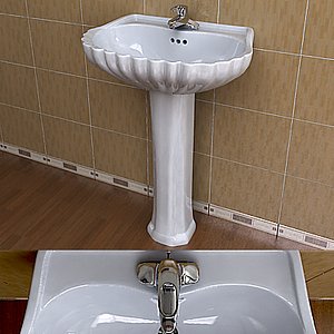 American Standard Sink & Haisheng Faucet Set