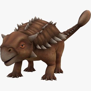 Ankylosaurus dinosaur ANIMATED