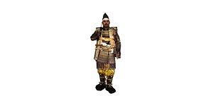 samura bujinkan 3D model