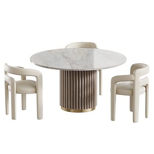 Dining table HAMBURG 3D