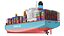 Port détaillé des conteneurs complets