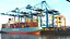 Port détaillé des conteneurs complets
