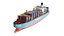 Port détaillé des conteneurs complets