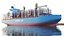 Port détaillé des conteneurs complets
