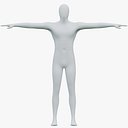 Animated Male Mannequin 03 PBR