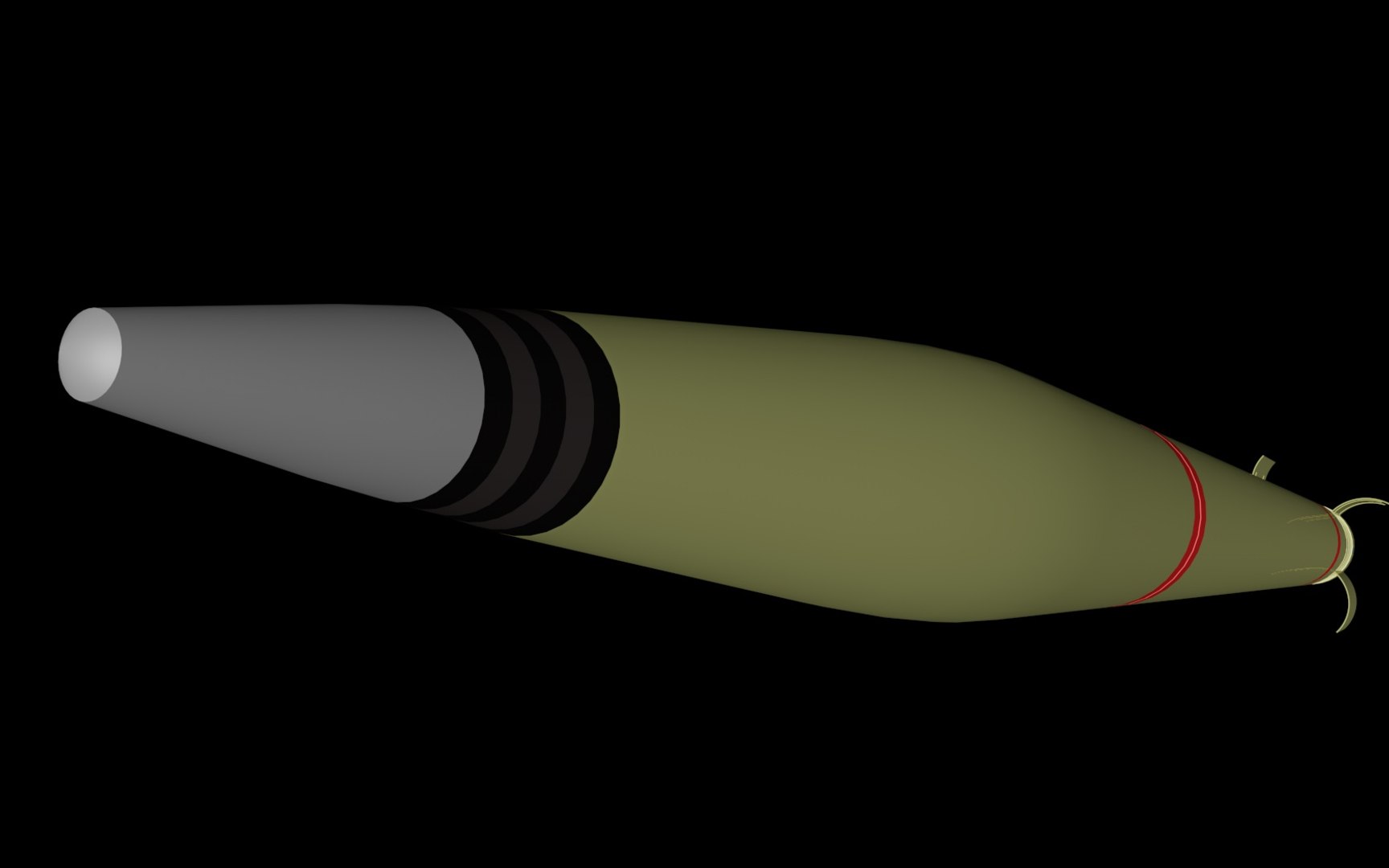 Free Rocket R262 3d Model