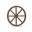 Old Wooden Wheel