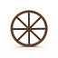 Old Wooden Wheel