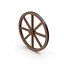 Old Wooden Wheel
